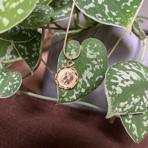 ELECTRIC PICKS ⚡️- Gold Coin Necklace